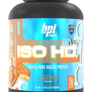 BPI ISO HD VANILLA COOKIES 4.8 LBS